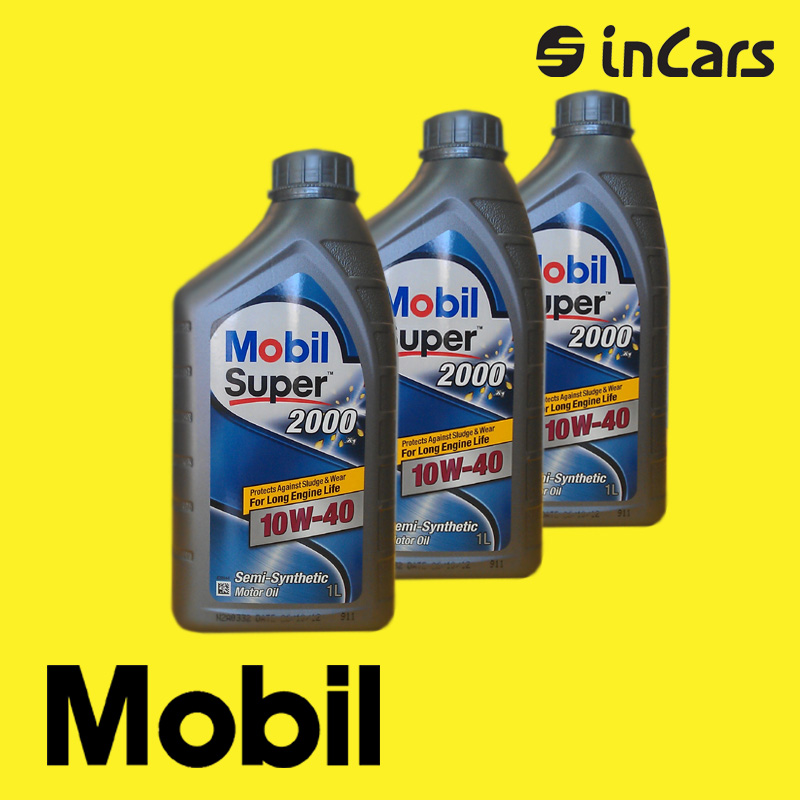 Моторное масло Mobil, Super 2000 10W-40, 1L  M067001P